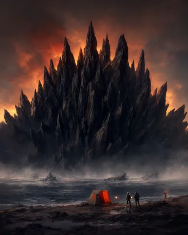 Obsidian tide crown