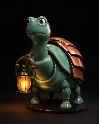 Lantern turtle automaton