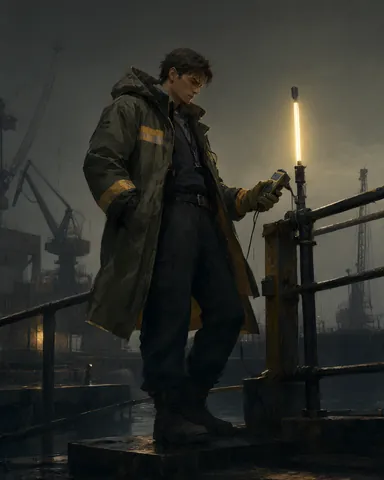 Night pier technician