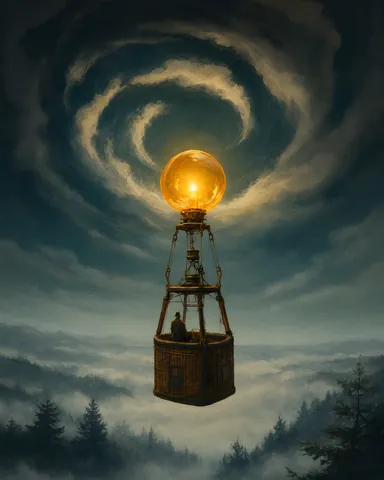 The weather balloon lantern
