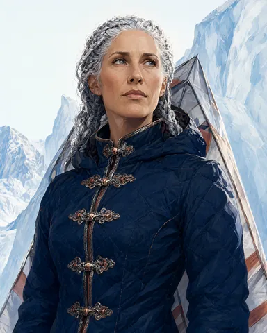 The snow kite captain